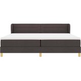  s opruga kutije Tamno smeđa 200 x 200 cm tkanina | shoptok.hr