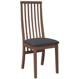  Jedilni stoli z blazinami 2 kosa Brown Solid Wood Rubber | Shoptok.si