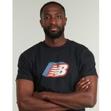 New Balance Majice s kratkimi rokavi CUBED LOGO T-SHIRT Črna | Shoptok.si