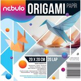 NEBULO Nebulo: Origami papirji 20x20 cm, 20 kosov, 80 g Cene