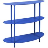 Leitmotiv Plavi metalni regal 90x82x28 cm Cool Retro – Cijene