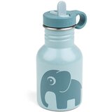 Done By Deer steklenička kovinska s slamico 350 ml elphee blue Cene