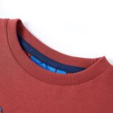  Dječja majica s dugim rukavima tamnocrvena 116 | shoptok.hr