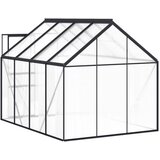  Staklenik s okvirom antracit 4,75 m² aluminijski | shoptok.hr