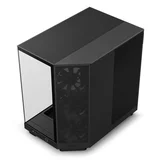 H6 Flow Black Case (Atx) (kaljeno steklo), (21407735)