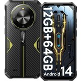 FOSSIBOT F105 12/64GB, zelena pametni robustni telefon Android 14, 10300mAh, (21339770) Cene