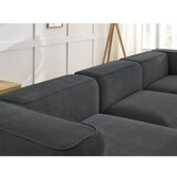 Bobochic Paris Tamno siva kutna garnitura od bouclé tkanine (u obliku slova "U") Zephyr – | shoptok.hr