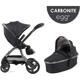 Egg 3 dječja kolica 2u1 sa sportskim sjedalom i košarom, Carbonite | shoptok.hr