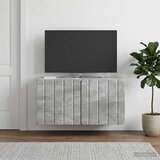 TV ormar za zid 59,5 x 31 x 30 cm Betonska siva | Eponuda.ba