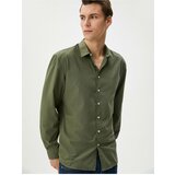 Koton Classic Shirt Slim Fit Long Sleeve Buttoned Cene'.'