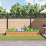  Povišena vrtna gredica 290 x 100 x 36 cm Cinkani čelik | shoptok.hr