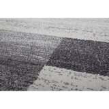 XXXL tkana preproga 80/150 cm taftano siva, srebrne barve | Shoptok.si