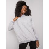 BASIC Feel Good Sweatshirt-RV-BL-7447.29-gray Cene