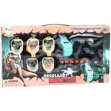  Pjenasti dinosauri, plava puška za dinosaure sa setom strelica | shoptok.hr