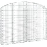  Obokana gabonska košara 200x30x140/160 cm pocinkano železo | Shoptok.si