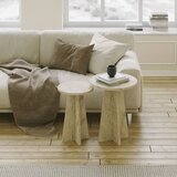 Hanah home Set klub stolova Mushroom 2, 2 komada, Bež | ePonuda.com