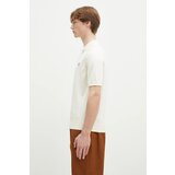 Fred Perry Pamučna polo majica za muškarce, boja: bež, s uzorkom, K9725.560 | shoptok.hr