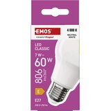 Emos zq5e43 Led sijalica classic a60 7w(60w) 806lm e27 ww ( 3609 ) | Eponuda.com