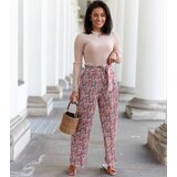 UR/CEO Red wide pleated women's pants Saliha Cijene