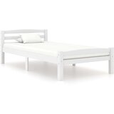  Za krevet od masivne borovine bijeli 100 x 200 cm | shoptok.hr