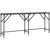  The Living Store Konzolna mizica rjav hrast 180x29x75 cm inženirski les - Konzolna Mizica, (21448221) | Shoptok.si