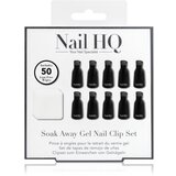 Nail HQ Soak Away Gel Nail Clip Set set za odstranjevanje gel in akril nohtov | Shoptok.si