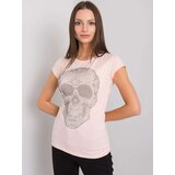 ex moda T-shirt-EM-TS-ES-21-532.18-light pink | Shoptok.si