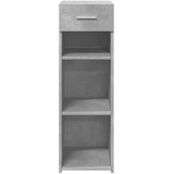  Komoda siva boja betona 30x42,5x93 cm od konstruiranog drva | shoptok.hr