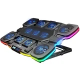GAMING GLACIER LAPTOP COOLING STAND black
