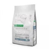 suva hrana za odrasle bele pse malih rasa superior care bela riba i račići 1.5kg