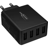HomeCharger HC430 1001-0107 USB punjač utičnica Izlazna struja maks. 6000 mA 4 x ženski konektor USB 2.0 tipa a