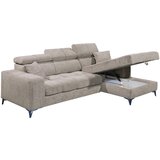 MID.YOU KOTNA SEDEŽNA GARNITURA, šenilja sivorjava | Shoptok.si