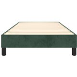  Za krevet s oprugama tamnozeleni 100x200 cm baršunasti | shoptok.hr