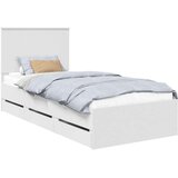  Konstrukcija postelje Bela 90 x 200 cm Inženirsko leseno, (5000121470) | Shoptok.si