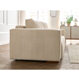 Bobochic Paris Svjetlo smeđa sklopiva/s prostorom za odlaganje sofa od samta 244 cm Chelsea – | shoptok.hr