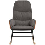  Stolica za ljuljanje od tkanine tamnosiva | shoptok.hr