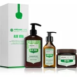 Arganicare Aloe vera Oil Reviving and Moisturizing Program Set poklon set(s hidratantnim učinkom)