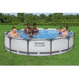 Bestway BAZEN SA KONSTRUCIJOM 366X76CM + PUMPA STEEL PRO MAX | Eponuda.ba
