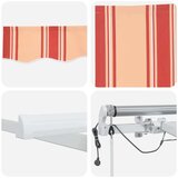  Skrovita tenda Žuta i narančasta 350 x 250 cm Poliester i metal | shoptok.hr