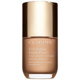 Clarins Everlasting Youth Fluid Foundation posvjetljujući puder SPF 15 nijansa 110 Honey 30 ml | shoptok.hr