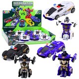  Auto robot 2u1 sportski policijski automobil miks za vožnju | shoptok.hr