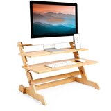 Vonhaus mizica za prenosni računalnik ali tablico sit&amp;stand , bambus | Shoptok.si