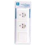 Aigostar KOMPLET 2x kućna utičnica sa prekidačem 2x16A/250V SCHUKO | Eponuda.com