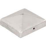 vidaXL Piramidni pokrovčki za stebričke 6 kosov kovina 91x91 mm | Shoptok.si