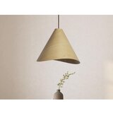  Drveni luster na sajli 1xE27/60W/230V, prečnika 45 cm, masivan/hrast/kaučukovac | Eponuda.com