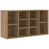  Klupa za cipele s policom Umjetnički hrast 103 x 30 x 54,5 cm | Eponuda.com