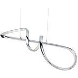 Tri O LED viseča svetilka v srebrni barvi Padua – | Shoptok.si