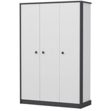 Hanah home ormar life white anthracite | ePonuda.com