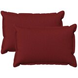  Jastuk s jastukom HOUTEN 2 kom. Vinska crvena Umjetni lan - boja crnog vina 30 x 50 cm 2 | shoptok.hr