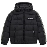 Guess PADDED LS JACKET W/ZIP_MINI ME Crna